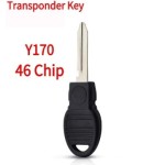 Y170 Chrysler / Dodge / Jeep Transponder Key 46chip(Aftermarket chip )(No logo)